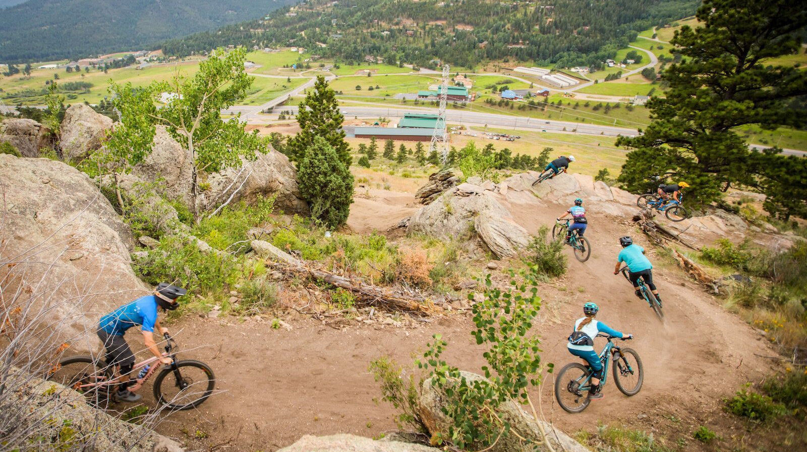 New Downhill Trail at Floyd Hill