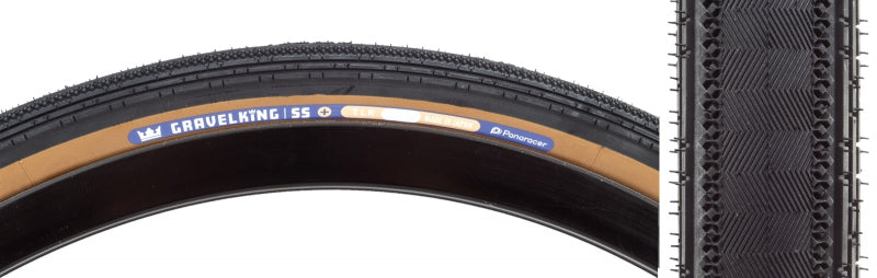 Panaracer GravelKing SS Plus Tire 700 x 28 Clincher Folding