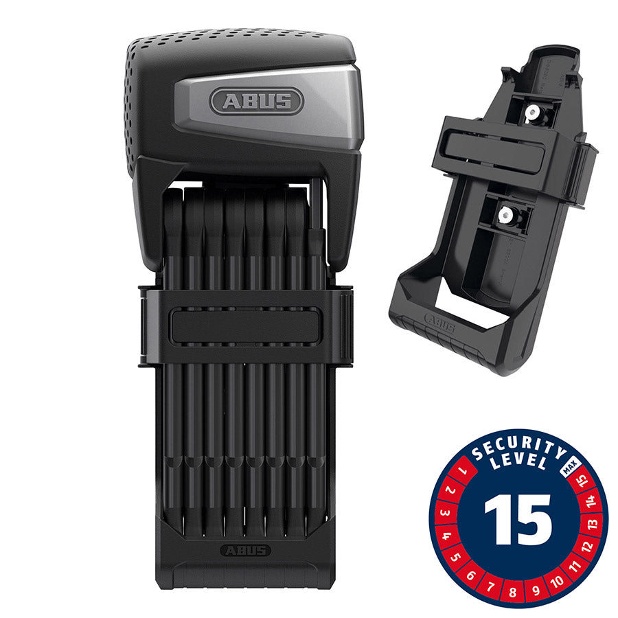 ABUS Bordo 6500A SMARTX バイクロック Amazon.com: ABUS 61495 Bordo 6500A Edge Smart X 6500/110 BK