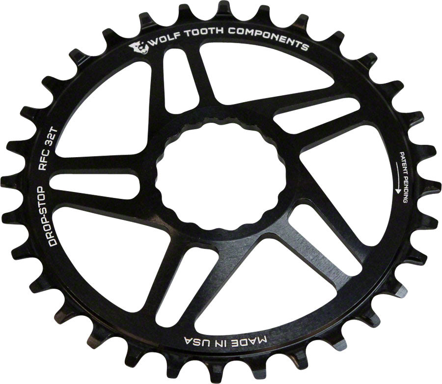 Wolf Tooth Direct Mount Chainring - RaceFace/Easton CINCH Direct Mount, Black - 30T A 6Mm