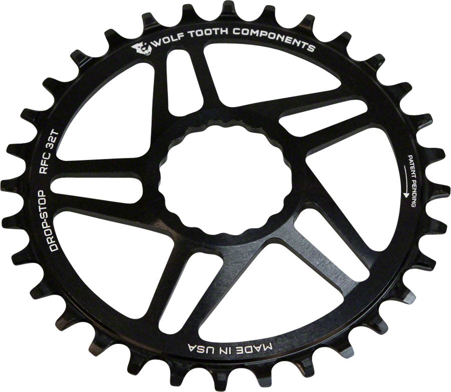 Wolf Tooth Direct Mount Chainring - RaceFace/Easton CINCH Direct Mount, Black - 34T A 6Mm