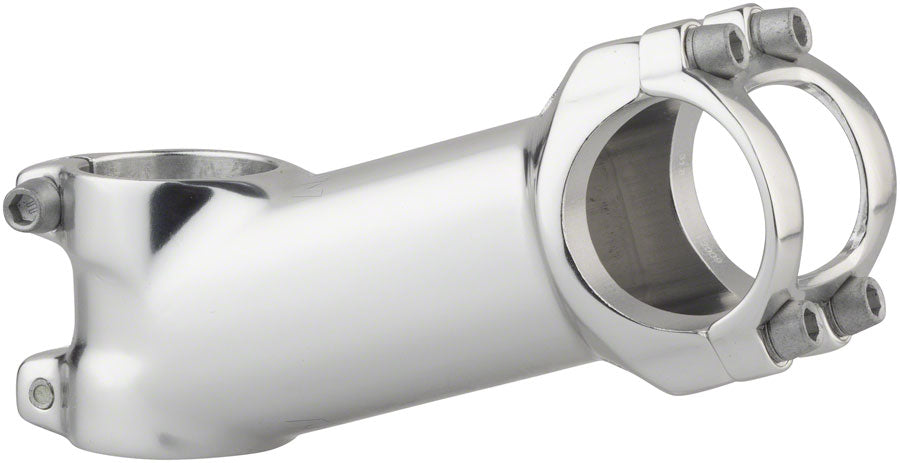 MSW 17 Stem - 31.8 Clamp, +/-17 1 1/8", Aluminum - 90Mm Silver